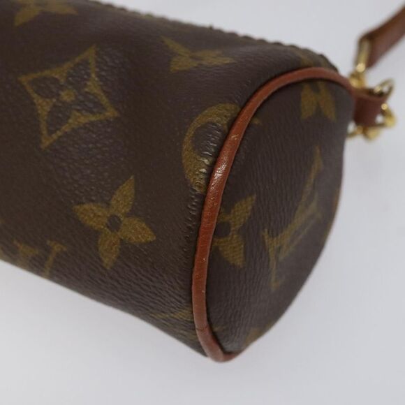 Louis Vuitton Mini Baby Papillon Brown Canvas Clutch Bag (Pre-Owned) - Picture 7 of 16